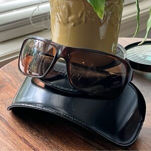 Fendi Dark Brown Tortoise Sunglasses FS390M